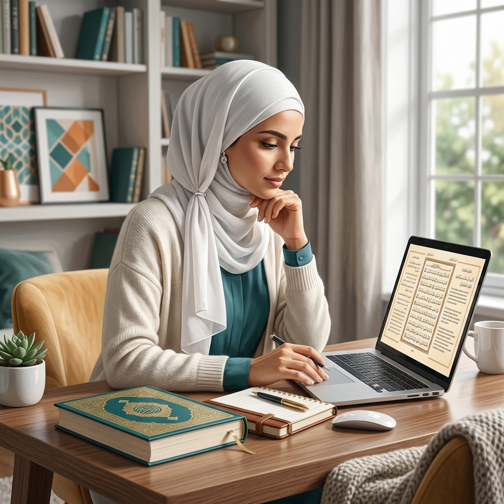 Best Online Quran Classes For Ladies illustration